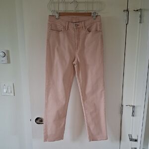 Scotch & Soda Women's Light/Baby Pink Straight Leg Jeans (Size US 8/Waist 30")